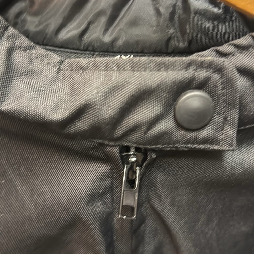 Tennessee Leather lace detail lined motorcycle jacket - Picture 4 of 5